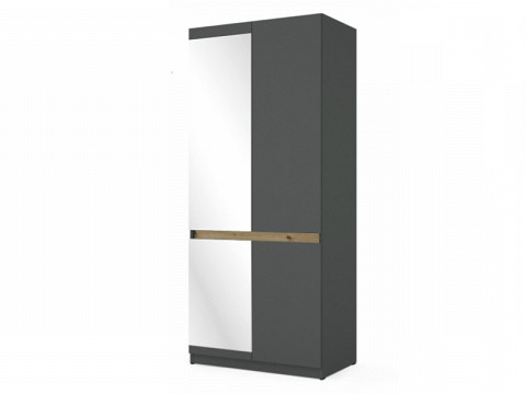 BSS 11 gardróbszekrény 90 cm, balos