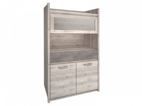 Jesi alacsony vitrin 2D1W1S
