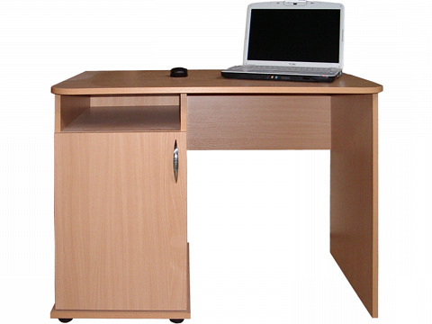 Flat 1 ajtós íróasztal 100 cm, balos