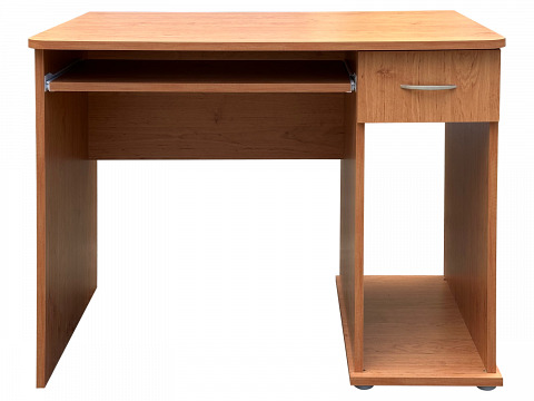 Flat 1 fiókos számítógépasztal 100 cm, jobbos